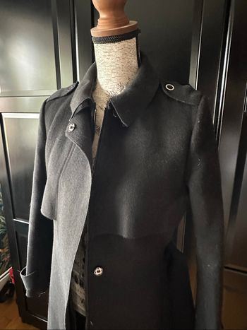 Manteau laine bouillie
