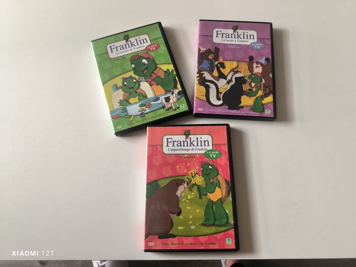 Lot de 3 DVD Franklin