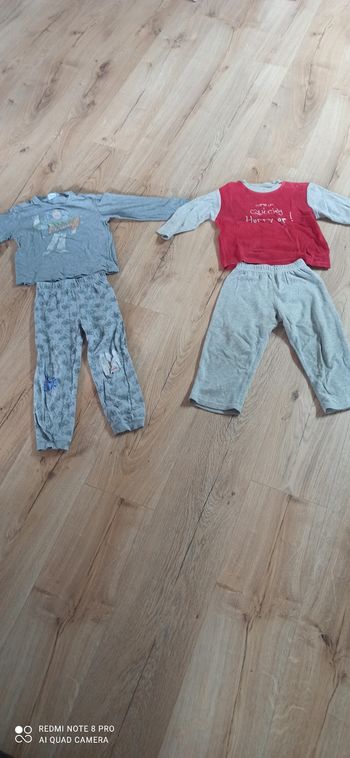 2 pyjamas 4 ans