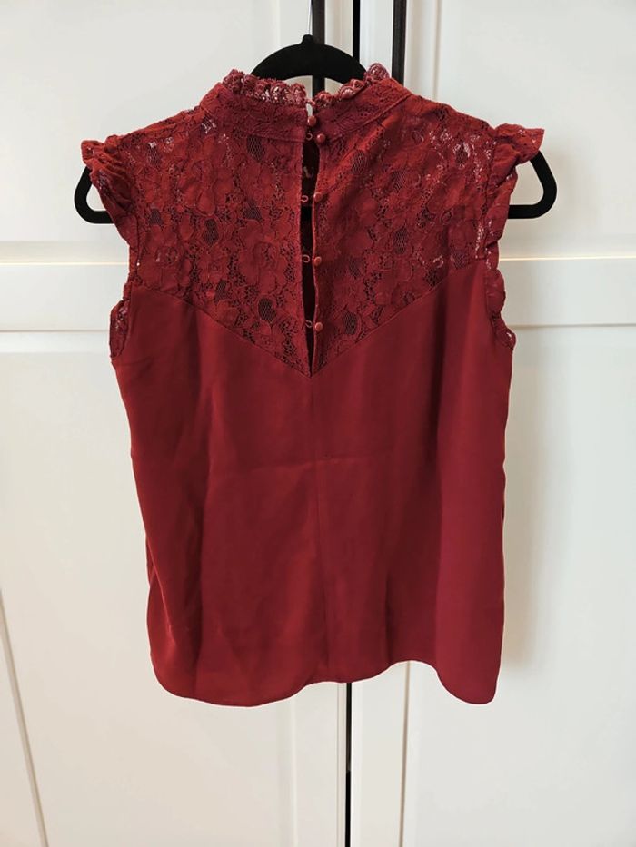 Top blouse dentelle - photo numéro 3