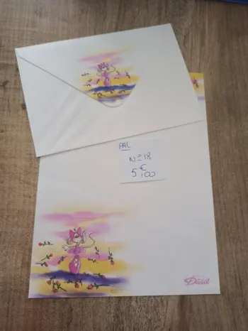 Papier à lettre Diddl 18 5,00€