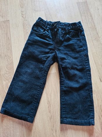 Pantalon velours noir