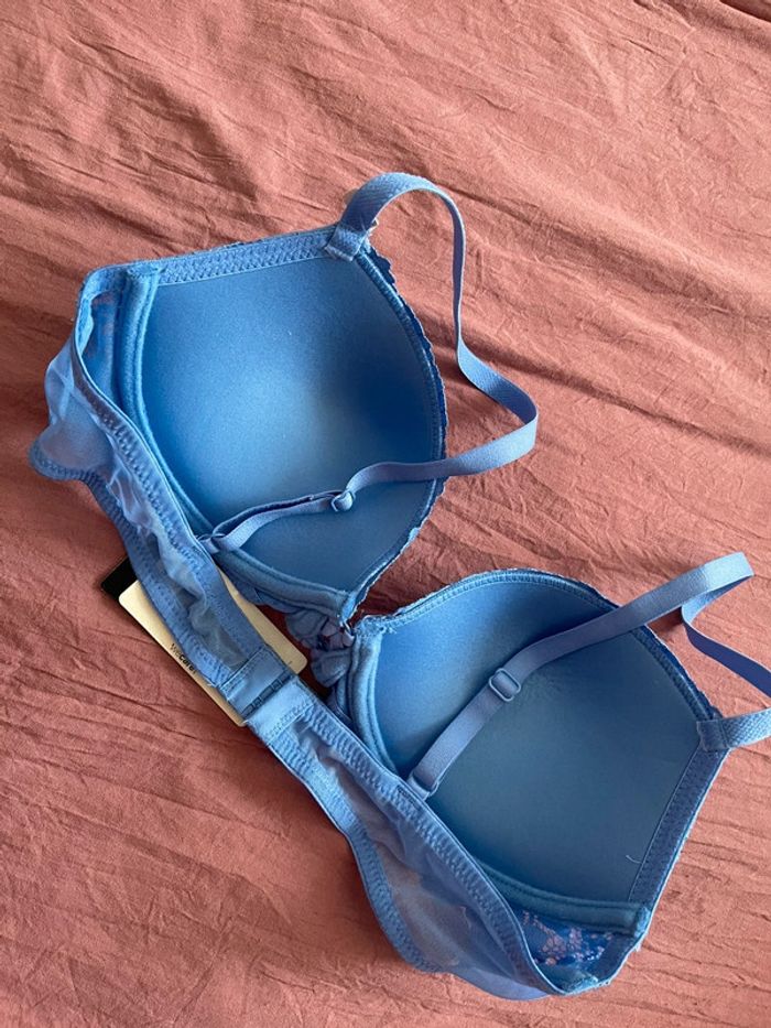 Soutien-gorge push-up bleu - Undiz Taille 95B – Neuf avec étiquette - photo numéro 5