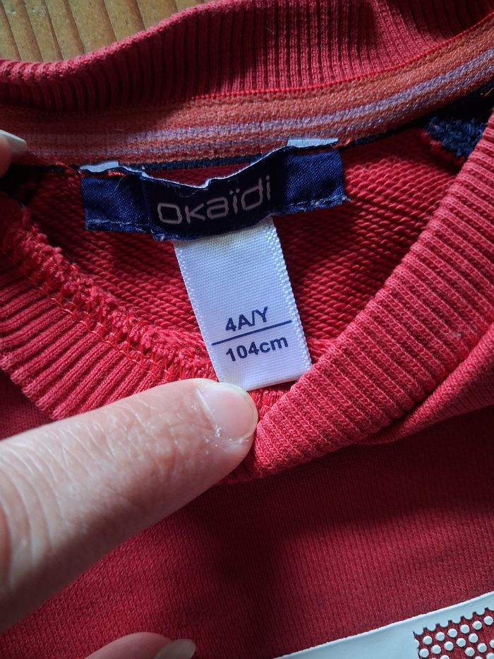 Pull garçon - 4 ans (104 cm) - Okaïdi - photo numéro 3