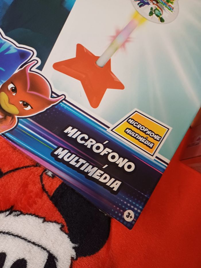 🧸Micro 🎤 pour enfants pjmasks avec possibilité de connecter le téléphone dessus Neuf - photo numéro 8