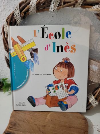 Livre enfant "L'école d'Ines"