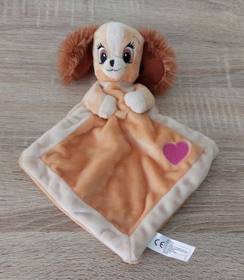 Doudou plat Lady - Belle