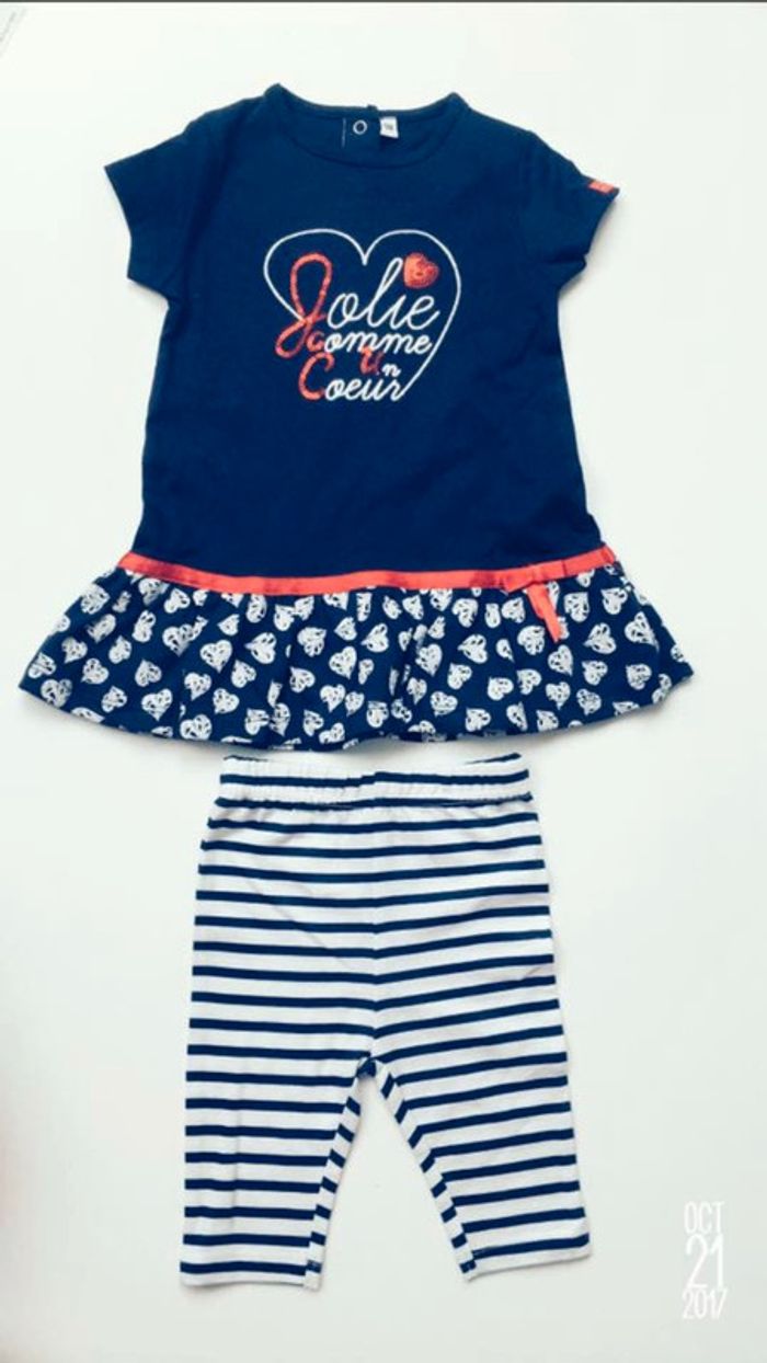 Ensemble neuf 12 mois