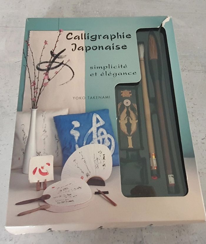 Coffret Calligraphie japonaise