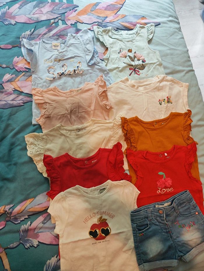 Lot de Tee shirts 12 mois - photo numéro 3