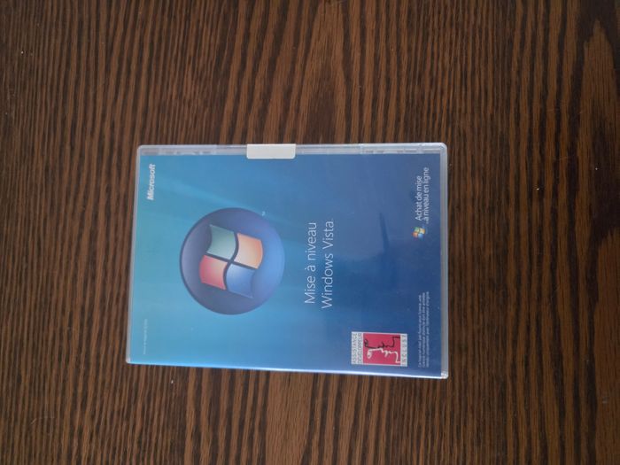 DVD Windows Vista - Mise à niveau 32 bits - Boîte neuve scellée - Microsoft Officiel ideal collectio - photo numéro 1