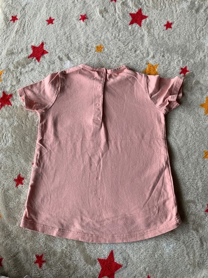 Lot 3 Tee-Shirts R-Baby Rose et Gris 2 Ans - photo numéro 3