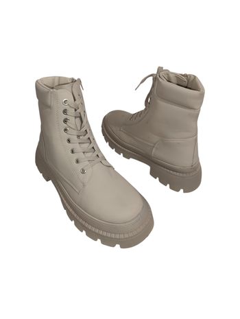 Bottines Justfab beige femme, très bon état