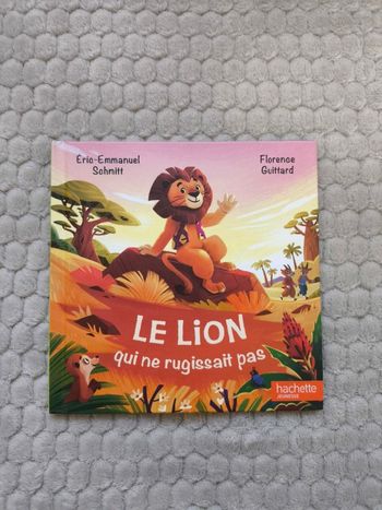 Livre - Le lion qui ne rougissait pas
