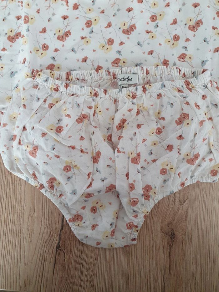 Robe +bloomer Natalys 18mois - photo numéro 3