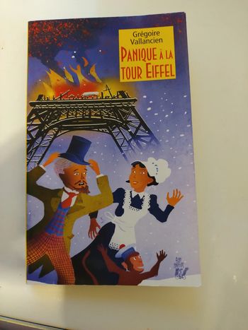 Livre Panique à la tour Eiffel
