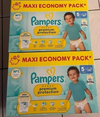 2 packs de 80 couches