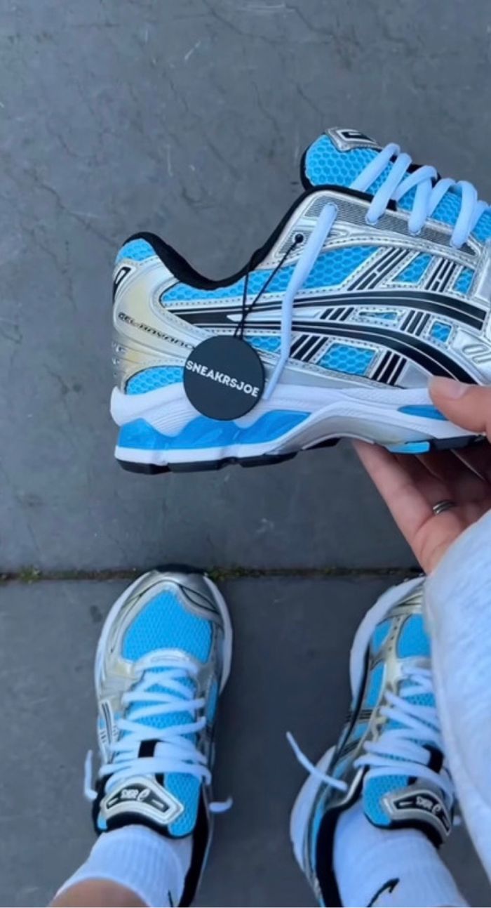 Asics kayano 14 bleu taille 38 - photo numéro 4