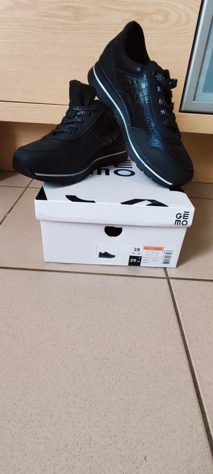 Baskets noires  femme 38 - photo numéro 11