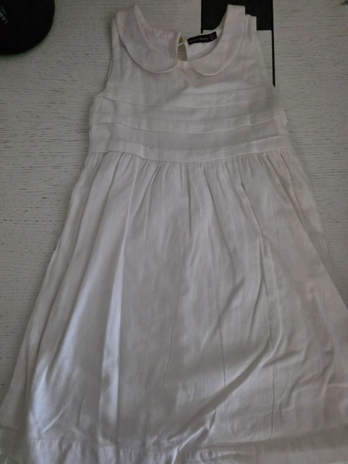 Robe blanche sergent major 6 ans