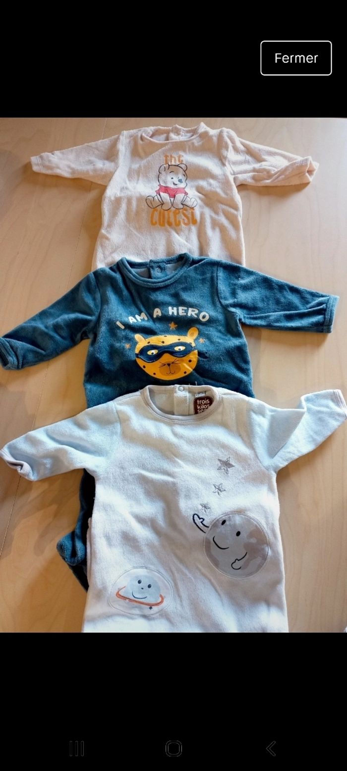 Lot pyjamas - photo numéro 2