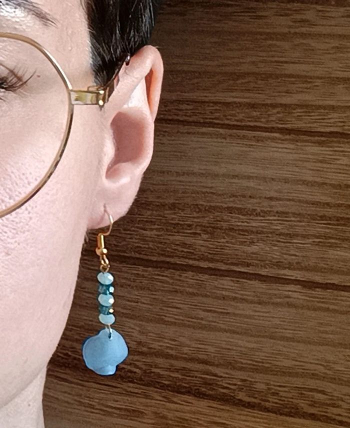Jolies boucles d'oreilles pendantes - photo numéro 3