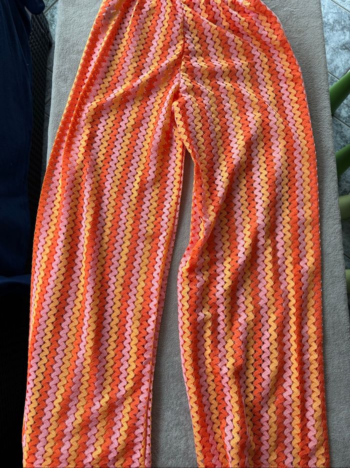 Trackpant adidas originals orange/ corail - photo numéro 2