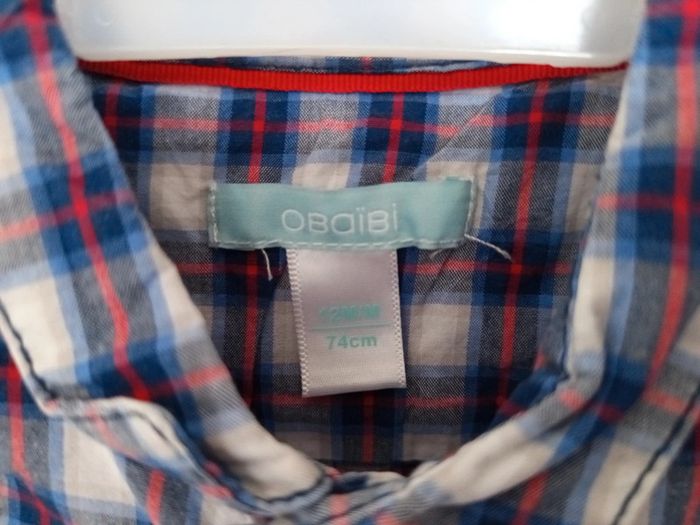 Lot chemise 12 mois - photo numéro 5