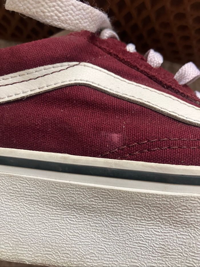 Chaussures Vans Bordeaux compensées - photo numéro 7