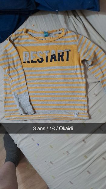 T-shirt manches longues Restart