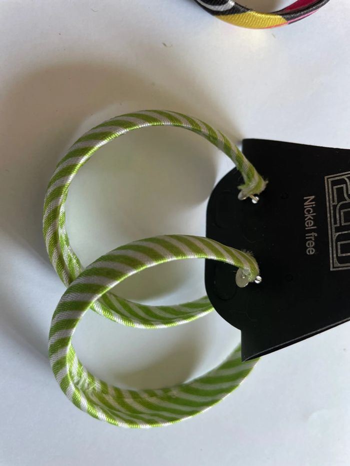 Lot de 3 paires de créoles neuves - photo numéro 3