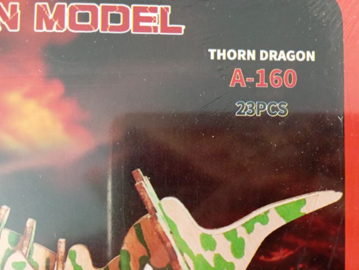 Thorn Dragon - Puzzle Bois 3D dinosaure - photo numéro 2