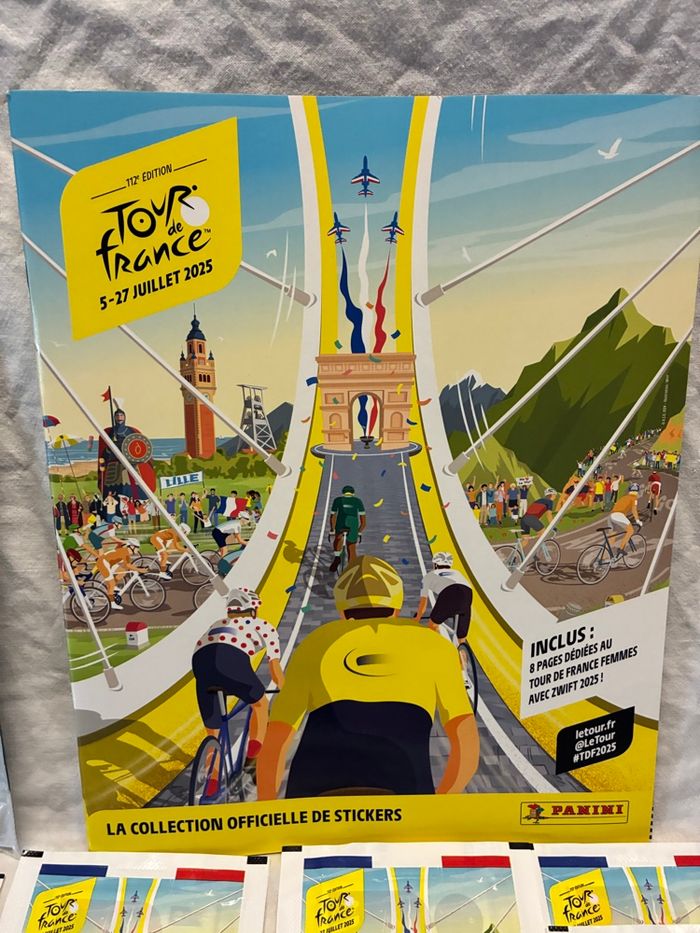Kit Panini stickers Tour de France 2025 - photo numéro 4