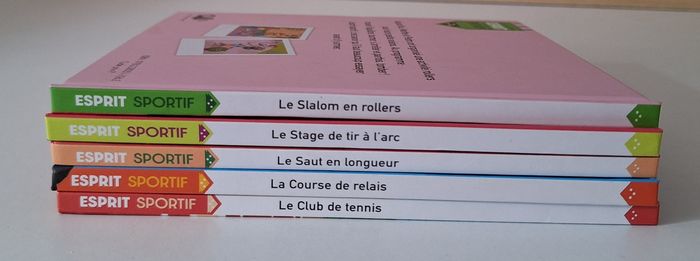 Lot de 5 livres enfant Esprit Sportif - photo numéro 3