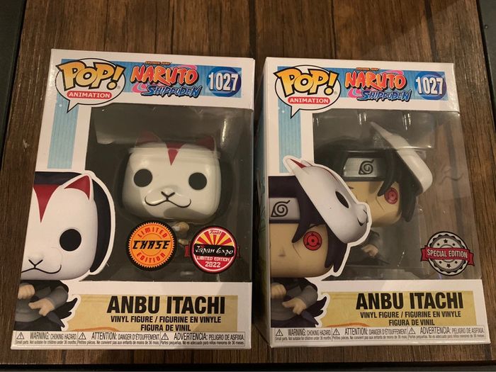 Pop Naruto anbu Itachi chase + spécial edition