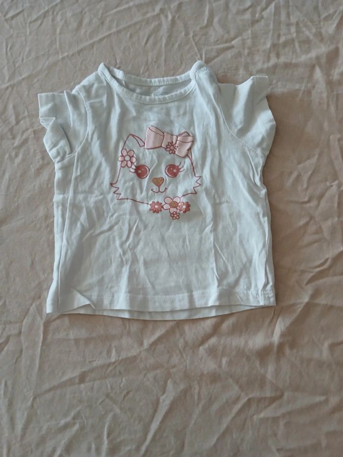 Tee-shirt manches courtes 6 mois