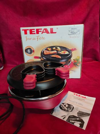 Appareil à raclette tefal 