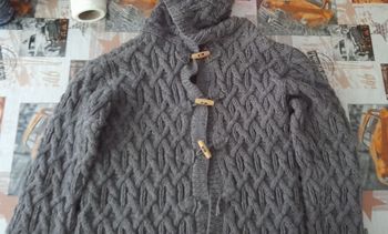 Gilet en laine fait main