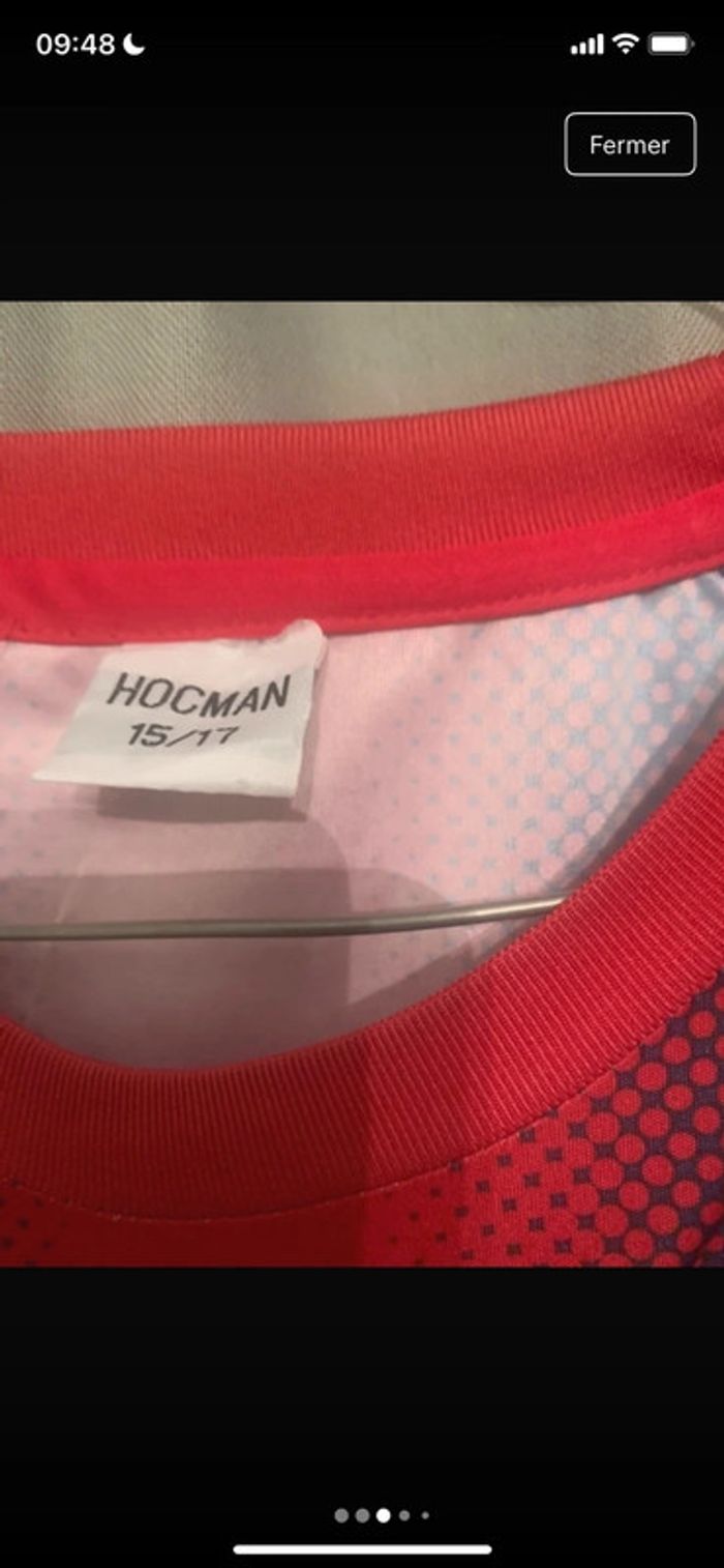 Jolie t-shirt de foot Barcelone enfant - photo numéro 3