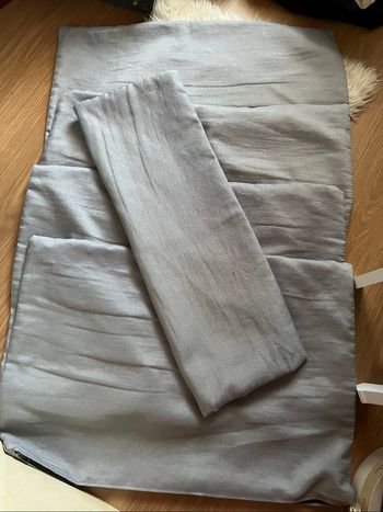 Lot 5 housses rectangulaire de coussin de canapé  70*50cm + 4 housses de coussin carrés gris BE 🛋️