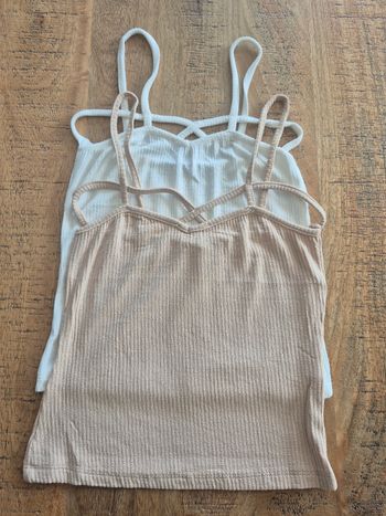 Lot ee débardeurs femme S/36