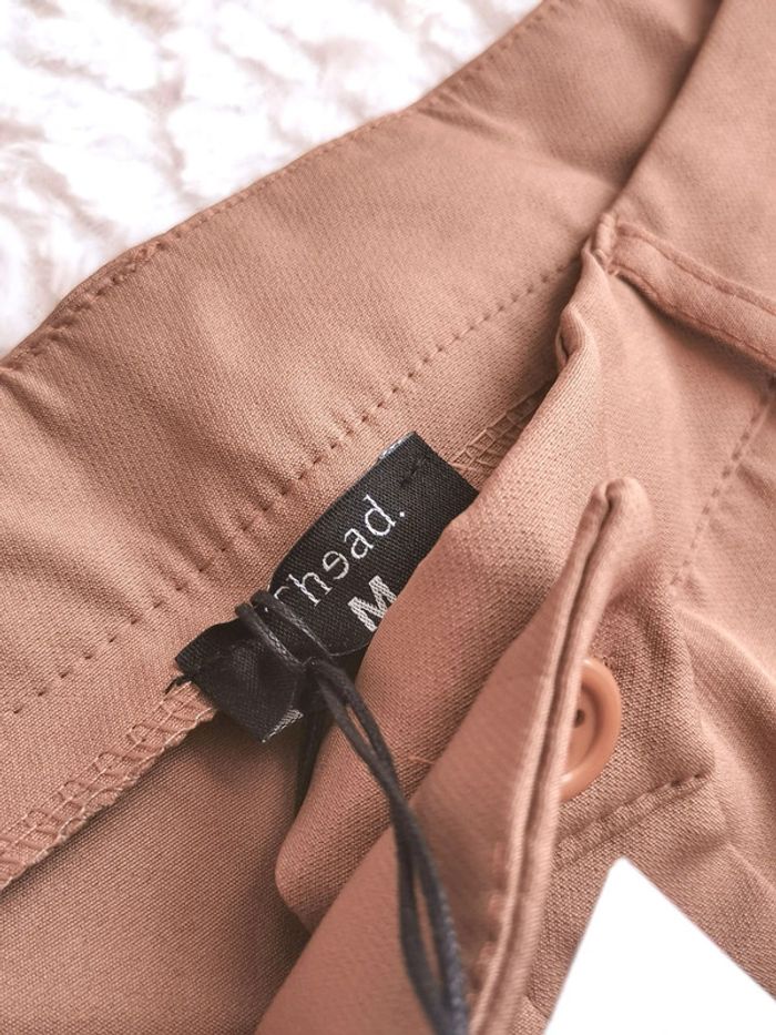Pantalon évasé taille haute marron Thead. Modèle KLOE Pant 38 M - photo numéro 5