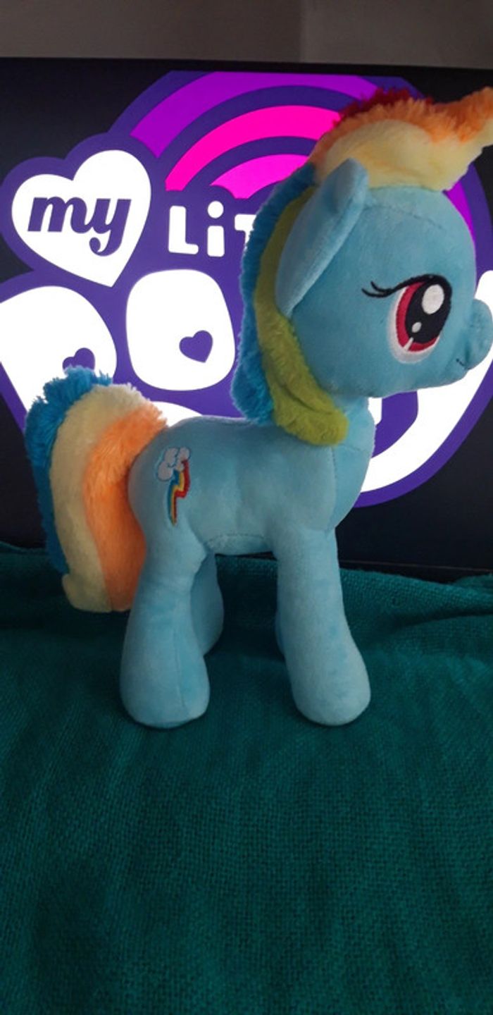 My Little Pony Peluche Rainbow Dash - photo numéro 5