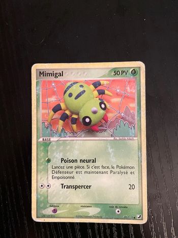 Carte Pokémon Mimigal 75/115