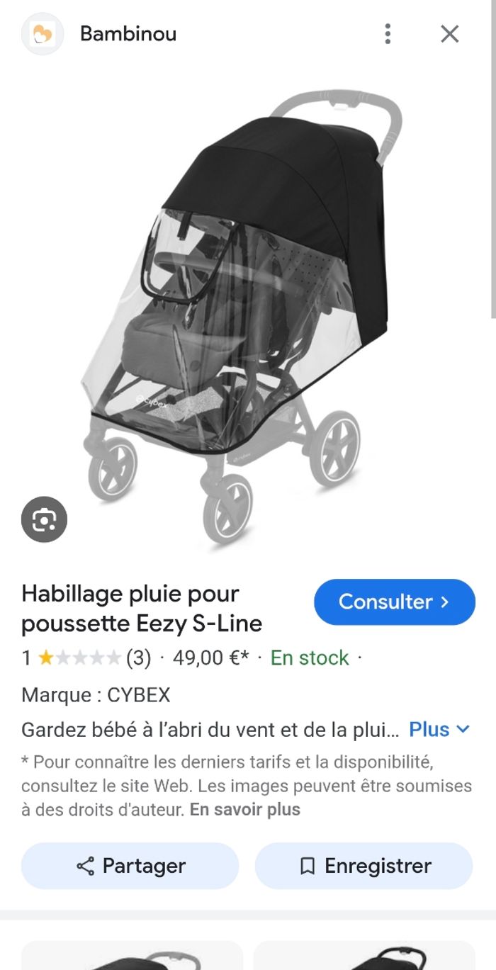 Poussette cybex  eezy s plus 2 - photo numéro 2
