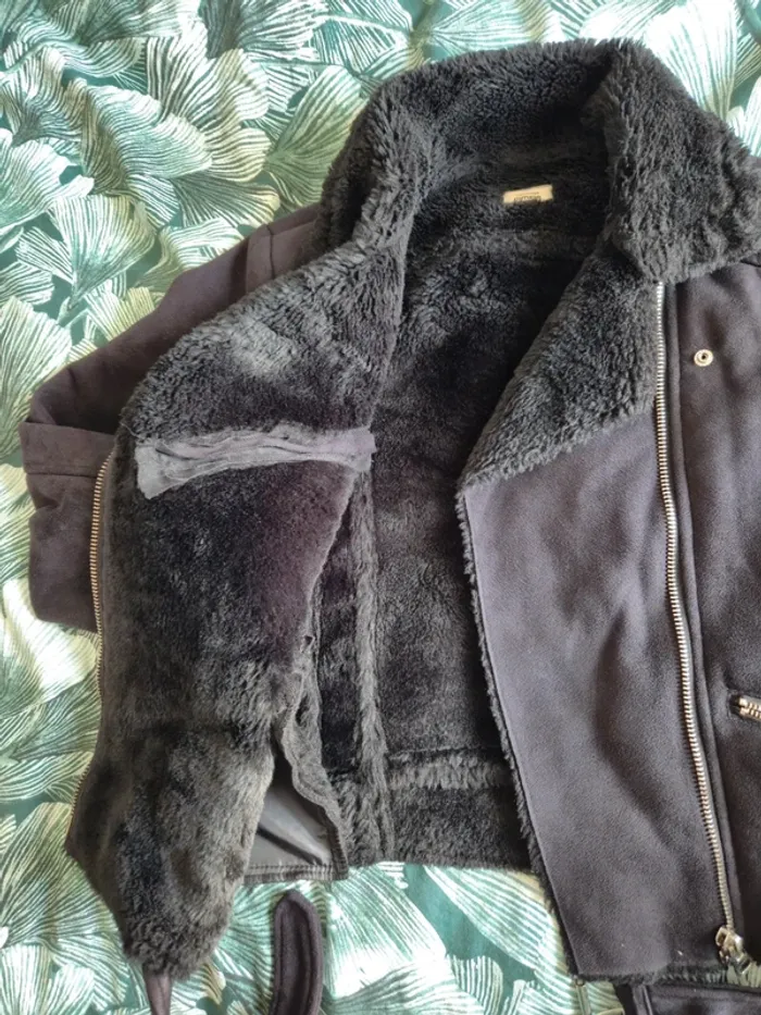 Manteau chaud hiver femme L - photo numéro 3