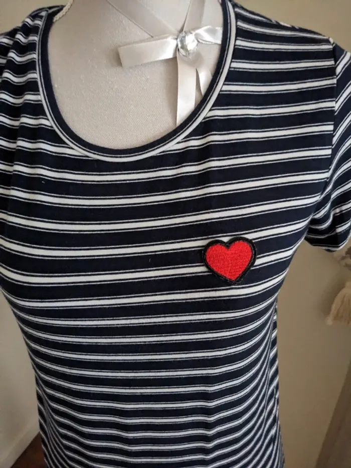 Tee shirt marinière - photo numéro 2