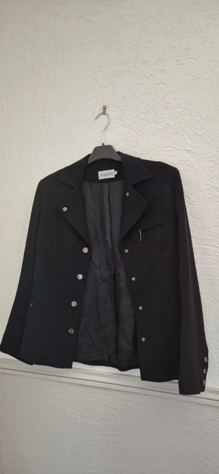 veste style blazer boutonné/ perfecto antonelle