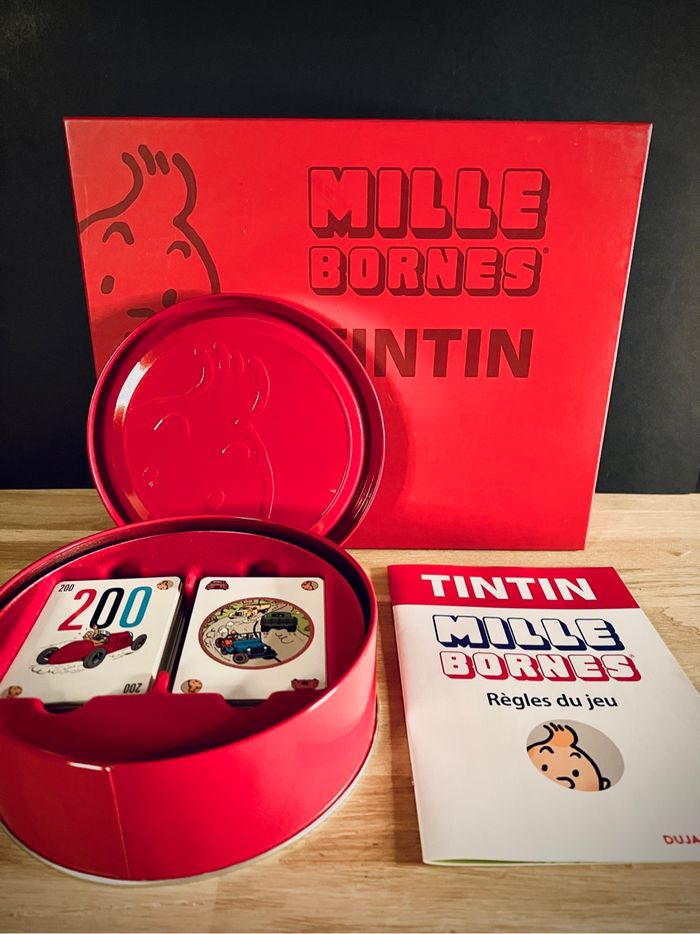 Jeu Mille Bornes Tintin - Edition Prestige Dujardin - photo numéro 2