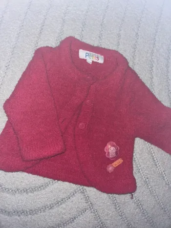 Gilet polaire rose